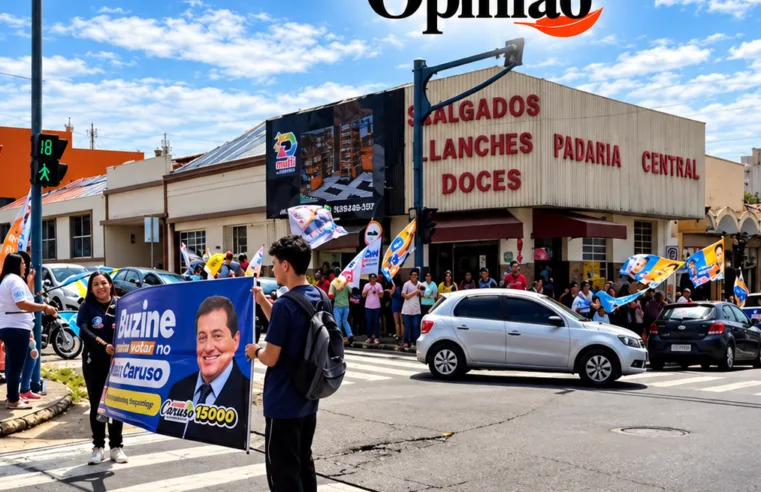 Reta final de campanha toma conta das ruas de Taquaritinga