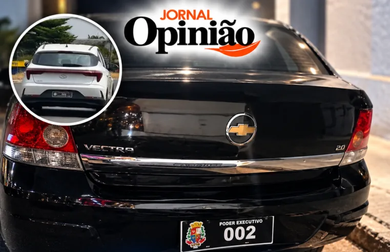 Placas pretas em Taquaritinga: para representar ou escapar de multas?